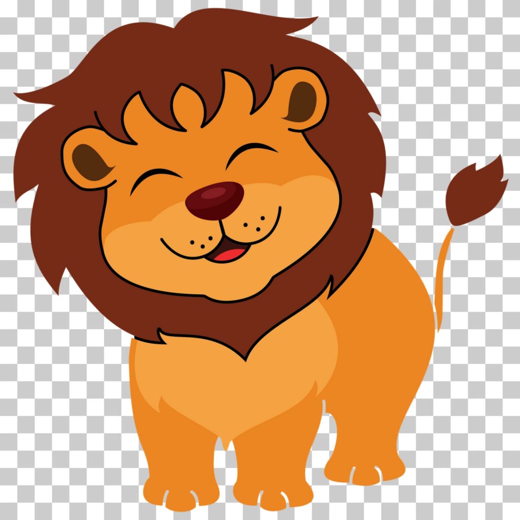 Lion Cartoon PNG